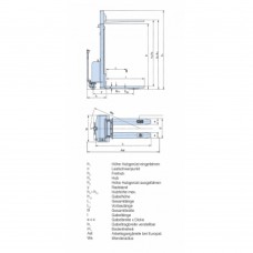 Штабелер с электроподъемом EHH PS 1225, 1229, 1235