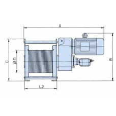 Электрическая лебедка PFAFF SW-E Beta EL (Proline) (грузоподъемность 320-7500кг)