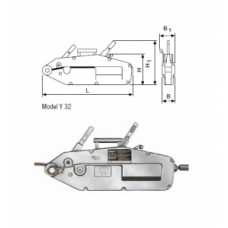 Механизм тяговый монтажный модель Yaletrac и Yaletrac ST