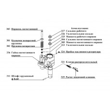 Цилиндр нагнетающего поршня (Т-336)